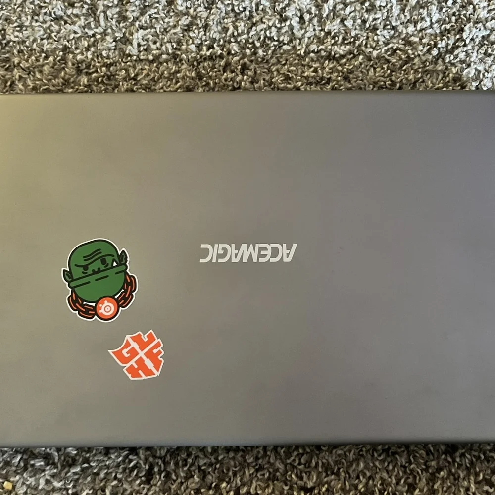 Magic Silver Laptop